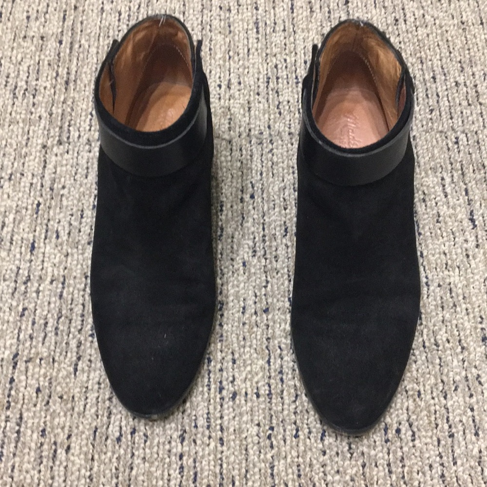 Madewell black suede boots 7.5 / 8 - Picture 6 of 7